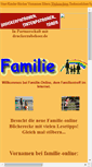 Mobile Screenshot of familie-online.de